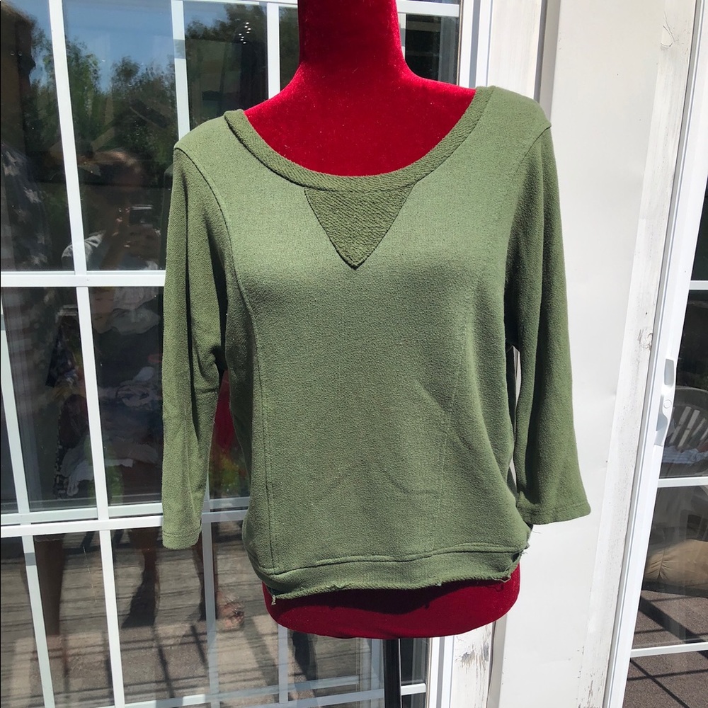 Green shirt